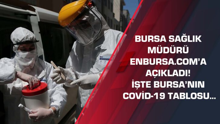 Bursa Sağlık Müdürü enBursa.com’a açıkladı! İşte Bursa’nın COVİD-19 tablosu…