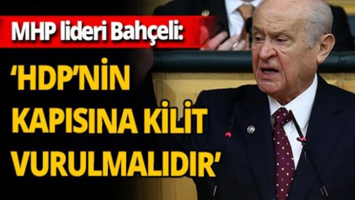 MHP lideri Bahçeli’den sert sözler!
