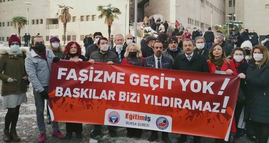 Eğitim-İş; SUS-MA-YA-CA-ĞIZ!