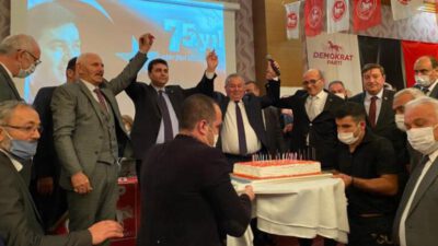 Demokrat Parti, 75. kuruluş yıldönümünü kutladı