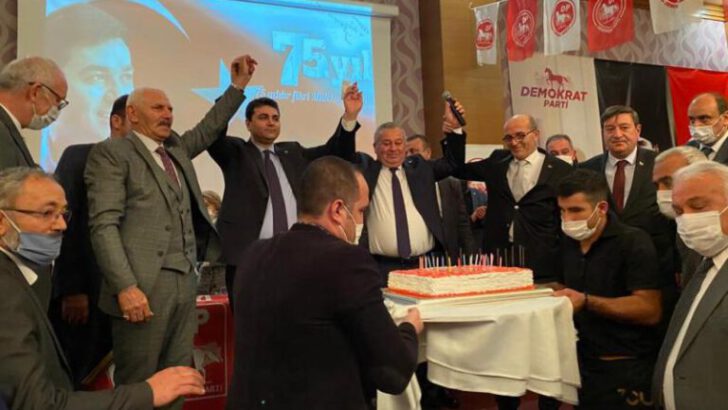 Demokrat Parti, 75. kuruluş yıldönümünü kutladı