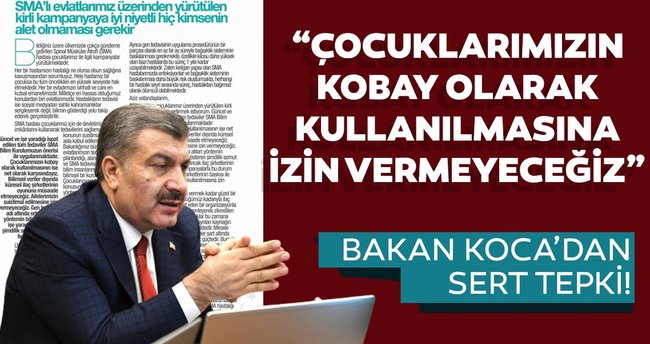 Çocuklarımızı Kobay Olarak Kullanılmasına İzin Vermeyeceğiz!