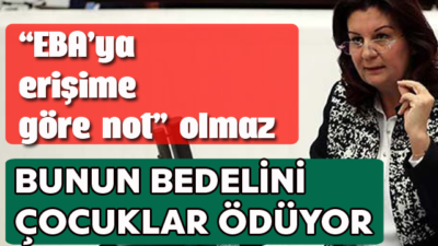 CHP’den “EBA’ya erişime göre not” uygulamasına tepki!