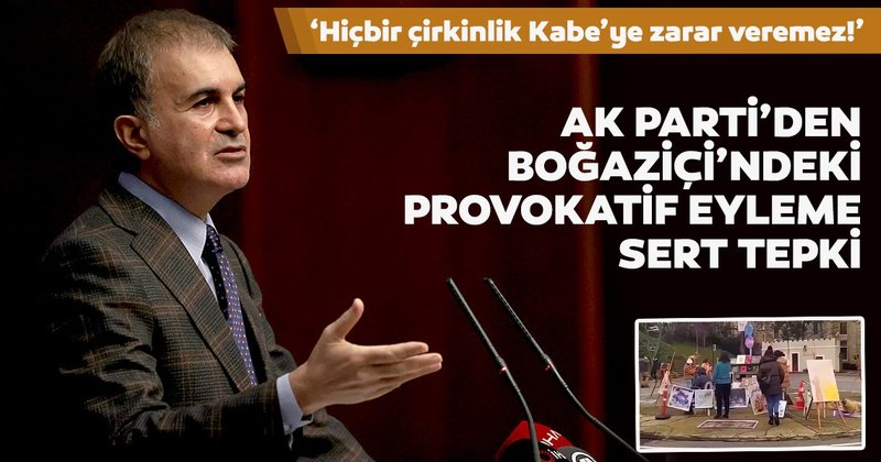 Kıblemize dönük çirkin eylem vicdanlarda mahkum olmuştur.