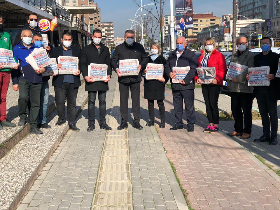 Sözcü Susarsa Sende Susarsın! Sözcü Senin Sessiz Vicdanın!