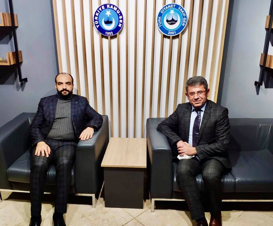 Türk Diyanet Vakıf Sen’e MHP İl Başkanı’ndan Ziyaret