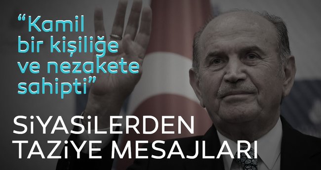 Siyasilerden Kadir Topbaş İçin Taziye Mesajı