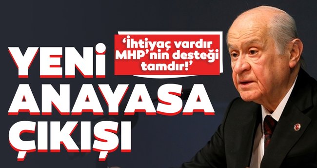Yeni anayasa milli ve tarihsel haklarımızı muhafaza etmelidir