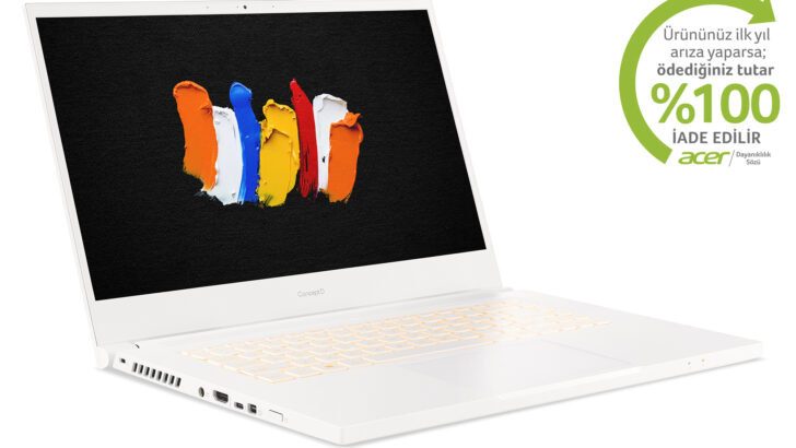 Acer ConceptD 3 Dizüstü Bilgisayar ile Yaratıcılığınızı Özgür Bırakın