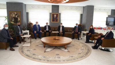 Bulgaristan Hak ve Özgürlükler Hareketi’nden Başkan Erdem’e ziyaret