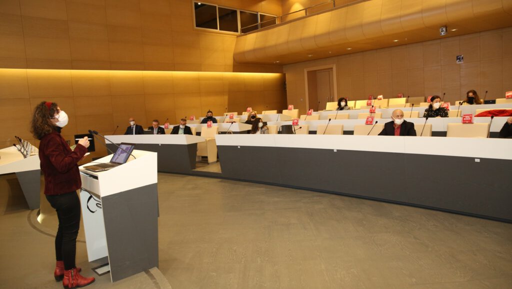 Ekokent projesi akademik odalara tanıtıldı