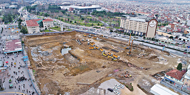 Dev proje! Hızla yükseliyor…