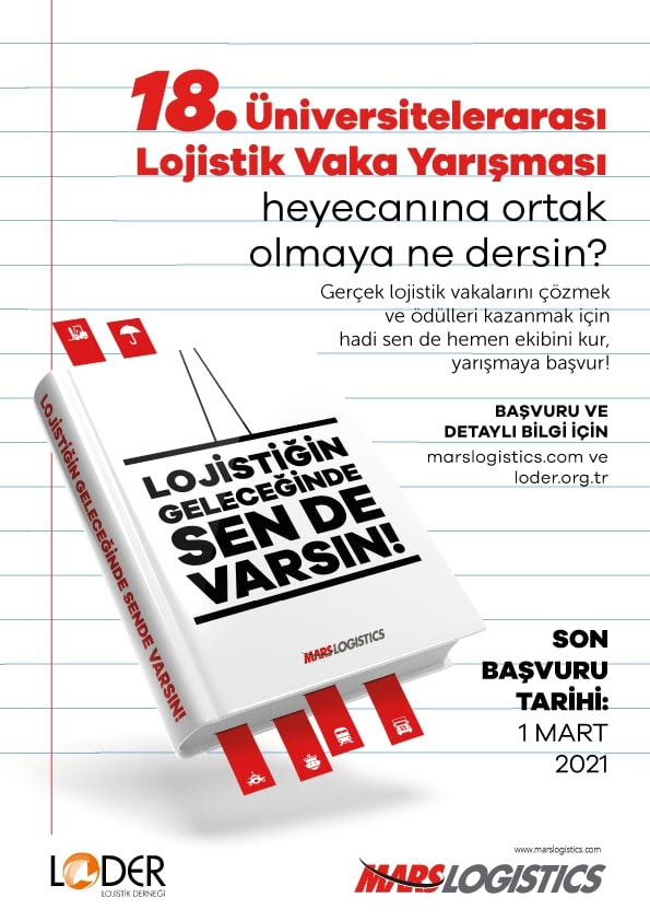 18. Üniversitelerarası Lojistik Vaka Yarışması Başvuruları Başladı!