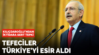 “Ülkenin bu kadar sorunu varken, bir ülkeyi yöneten insan, bu sorunlarla uğraşacağına neden CHP ile uğraşır?”