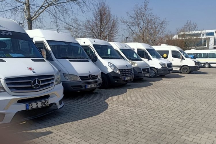 Bursa’da servisçilerin çoğu araçlarını sattı!