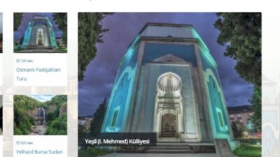 Bursa’nın turizm portalı yayında