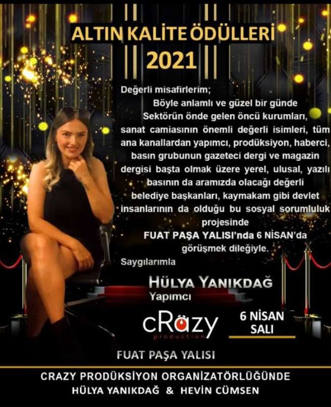 ALTIN KALİTE ÖDÜLLERİ SAHİPLERİNİ BULUYOR