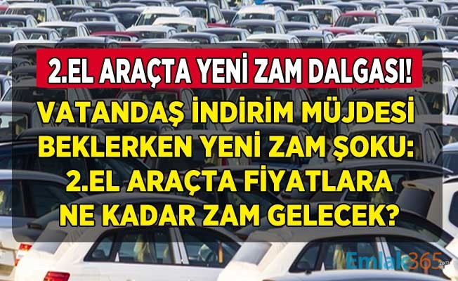 İkinci el otomotiv sektöründe zam beklentisi