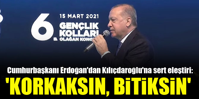 ‘Korkaksın, bitiksin!’