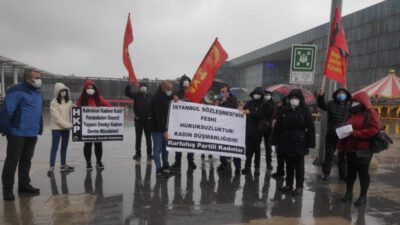 BURSA’DA İSTANBUL SÖZLEŞMESİ’NİN FESHİNE TEPKİ: YOK HÜKMÜNDEDİR!