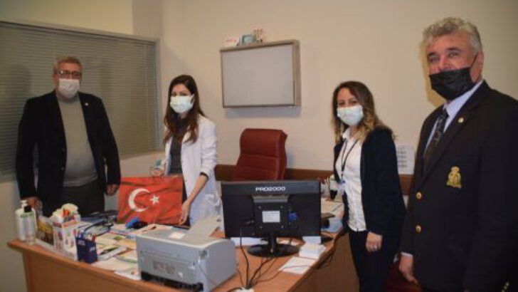 Milliyetçi Cumhuriyet Partisinden Mustafakemalpaşa’da Hastaneye Nezaket Ziyareti