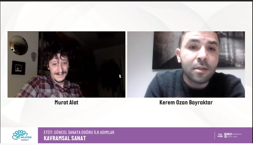Bayraktar “Kavramsal Sanat”ı anlattı