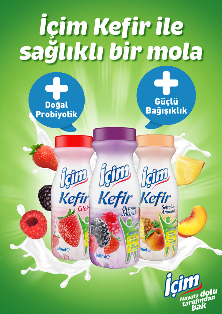 İçim Kefir ile sağlıklı bir mola!