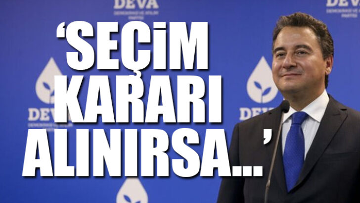 DEVA’dan ittifak yorumu…