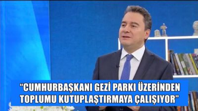 “Cumhurbaşkanı Gezi Parkı üzerinden toplumu kutuplaştırmaya çalışıyor”