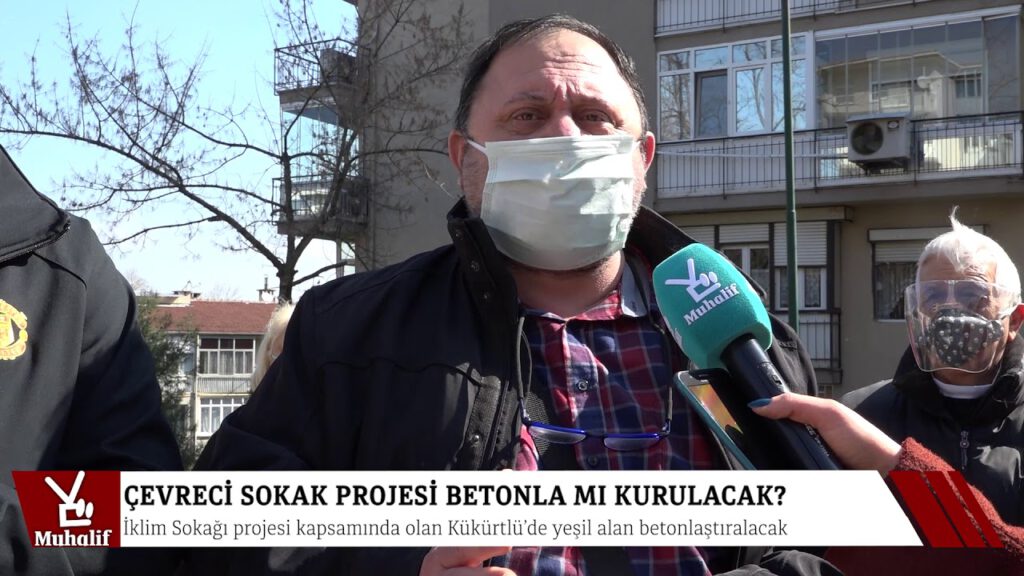 Çevreci sokak projesi betonla mı kurulacak?
