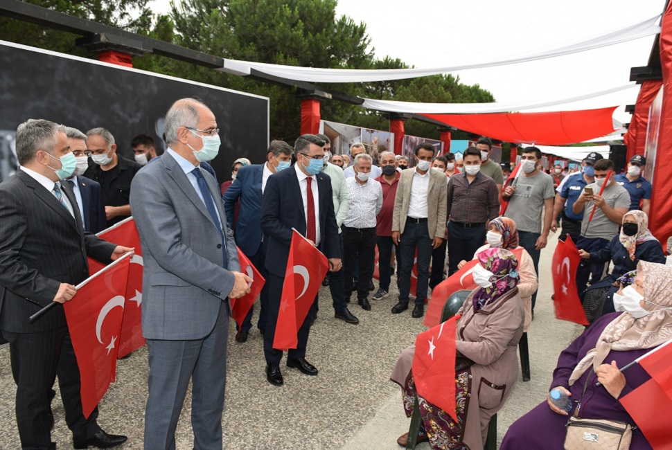 ÇANAKKALE KAHRAMANLARI YILDIRIM’DA ANILDI