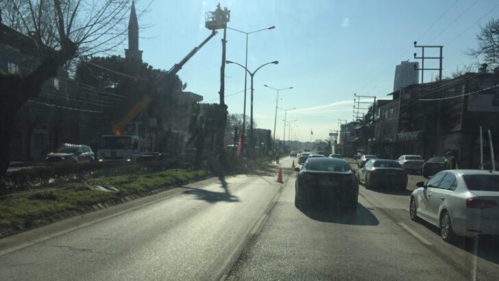 Bursa’nın kritik yolunda trafik neden durdu?
