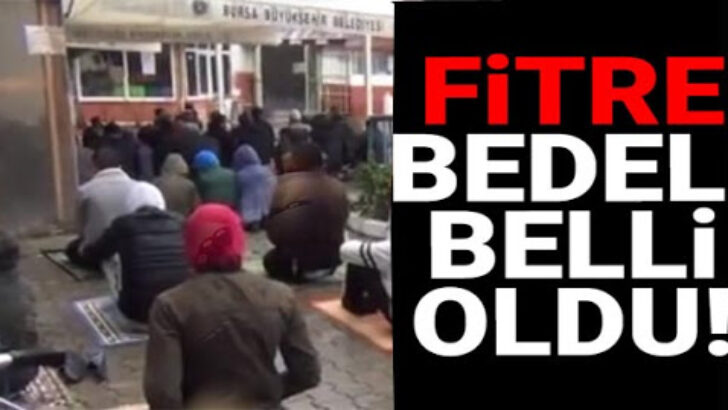 Fitre bedeli belli oldu