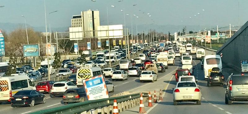 Bursa yoğunlukta İstanbul’u solladı!