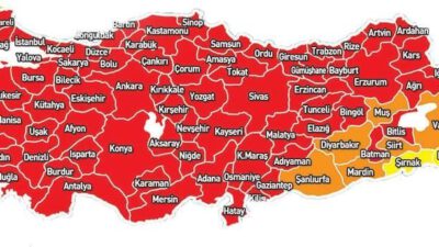 Renk haritası değişti! İşte Bursa’da son durum…