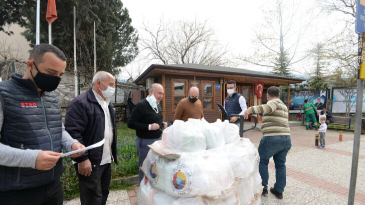 BTSO, Ramazan ayında ihtiyaç sahiplerini yalnız bırakmadı