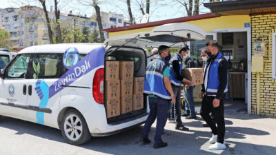 Mudanya Belediyesi şoför esnafıyla dayanışma içinde