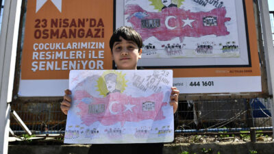 Osmangazi’de çocuklara 23 Nisan sürprizi