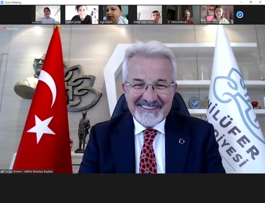 Nilüferli çocuklar Başkan Erdem’le buluştu