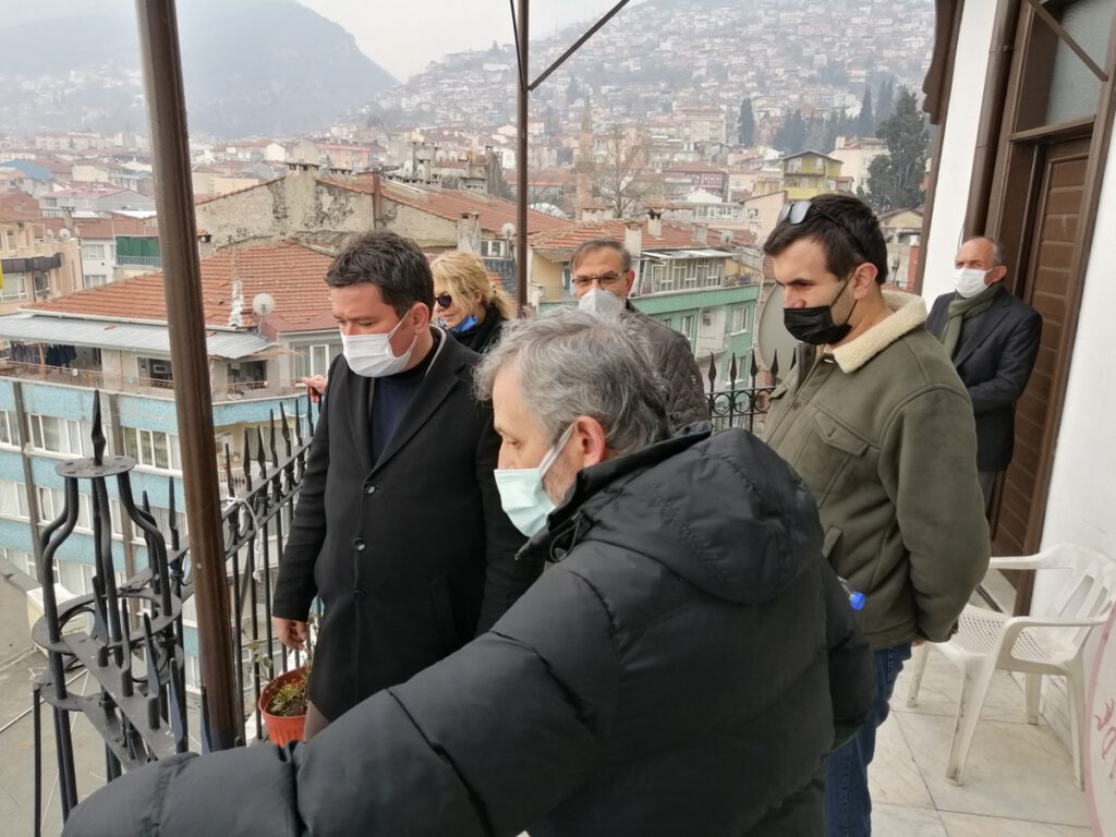ERKAN AYDIN MAĞDUR KAVAKLI SAKİNLERİNİ YALNIZ BIRAKMADI