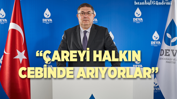 “Gerçek tablonun adı döviz rezervlerini çarçur etmek”