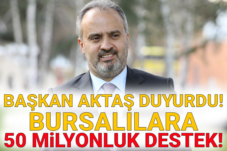 Bursa Büyükşehir’den 50 milyonluk destek paketi