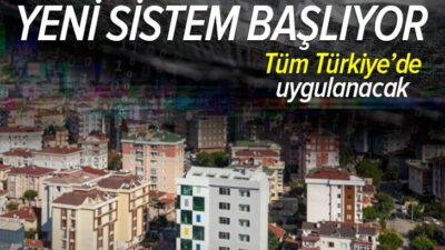 ‘Bina Kimlik Sistemi’ uygulaması başladı! Çipli takip dönemi…