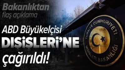 ABD’nin Ankara Büyükelçisi David Satterfield Dışişleri Bakanlığı’na çağrıldı