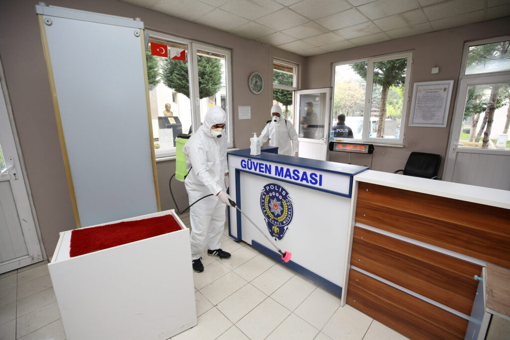 Nilüfer’de dezenfeksiyon çalışmaları artırıldı