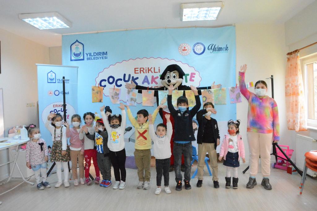 ERİKLİ ÇOCUK AKTİVİTE MERKEZİ AÇILDI