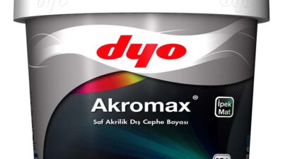 DYO AKROMAX ile dış cephelerde solmayan renkler