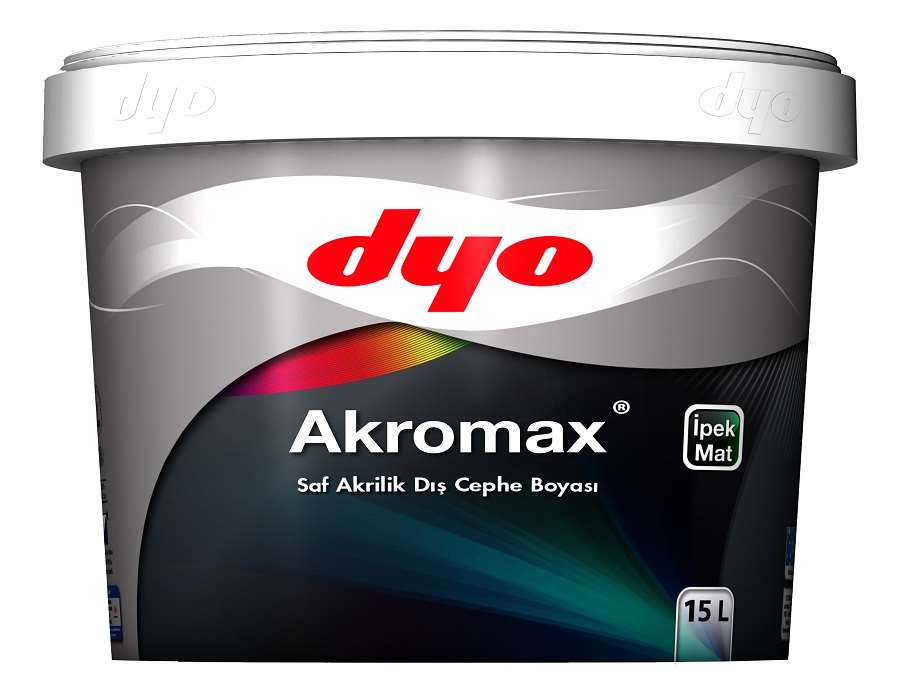 DYO AKROMAX ile dış cephelerde solmayan renkler