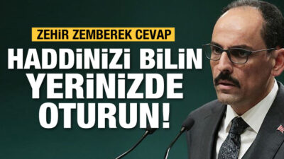 ‘Haddinizi bilin’