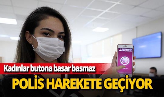 ‘KADES’ uygulaması hayat kurtarıyor! 1 dakikada polis yanında